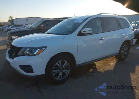 2017 Nissan Pathfinder Sv из США, поврежденный, VIN 5N1DR2MN9HC637936